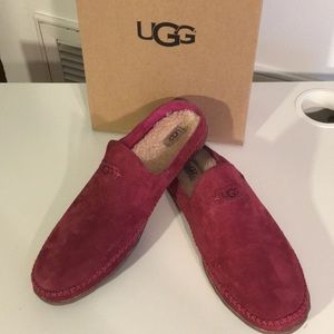 Ugg Tamara Garnet Suede Slippers